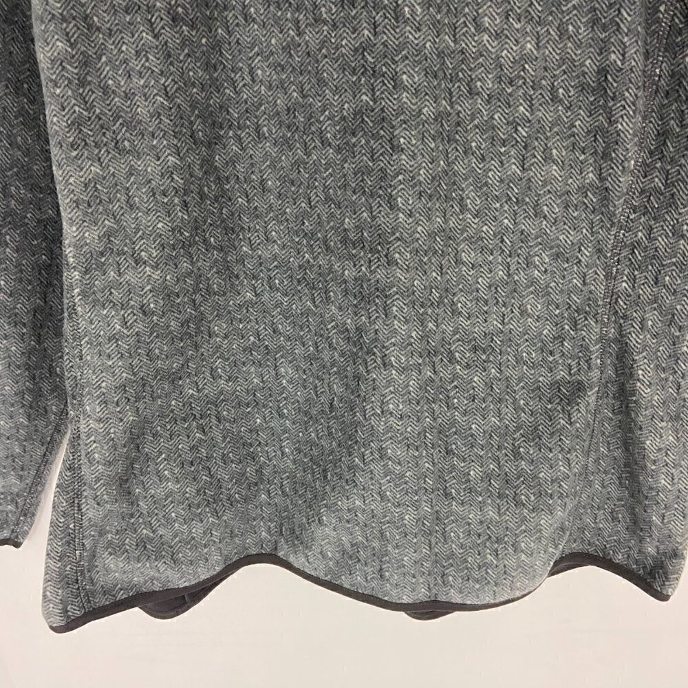 Coldwater Creek Fleece Jacket Sweater Full Zip Long Sleeve Women's Size 2XL Grey - Picture 6 of 8
